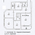 Продам четырехкомнатную вторичку 122.0 м этаж 13/17 город Москва метро Варшавская ЮАО Нагорный улица Болотниковская 5/3